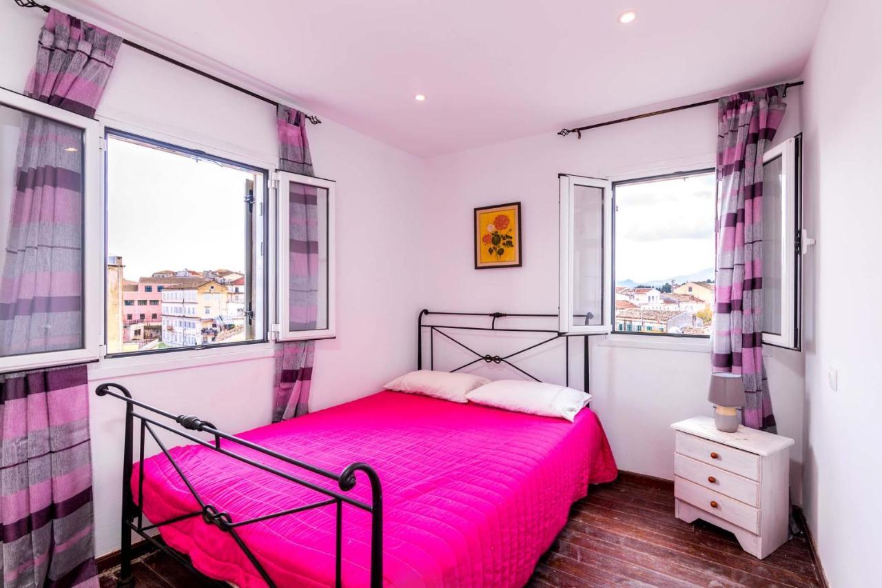 Apartament La Casa Con La Vista Delle Fortezze By Corfuescapes Corfu  Zewnętrze zdjęcie