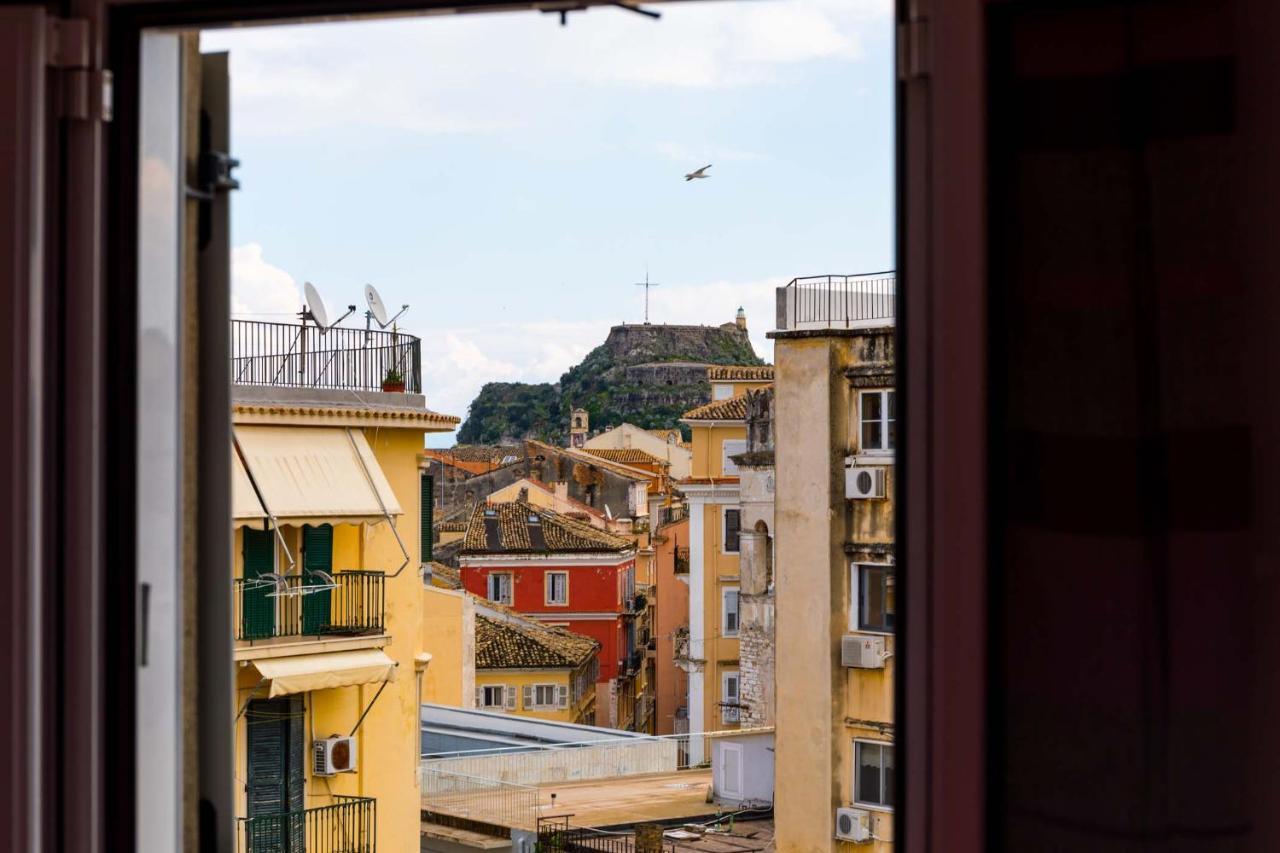 Apartament La Casa Con La Vista Delle Fortezze By Corfuescapes Corfu  Zewnętrze zdjęcie