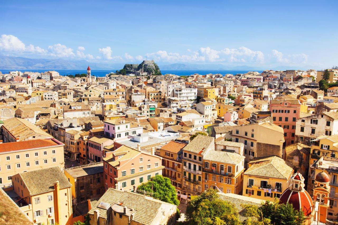 Apartament La Casa Con La Vista Delle Fortezze By Corfuescapes Corfu  Zewnętrze zdjęcie
